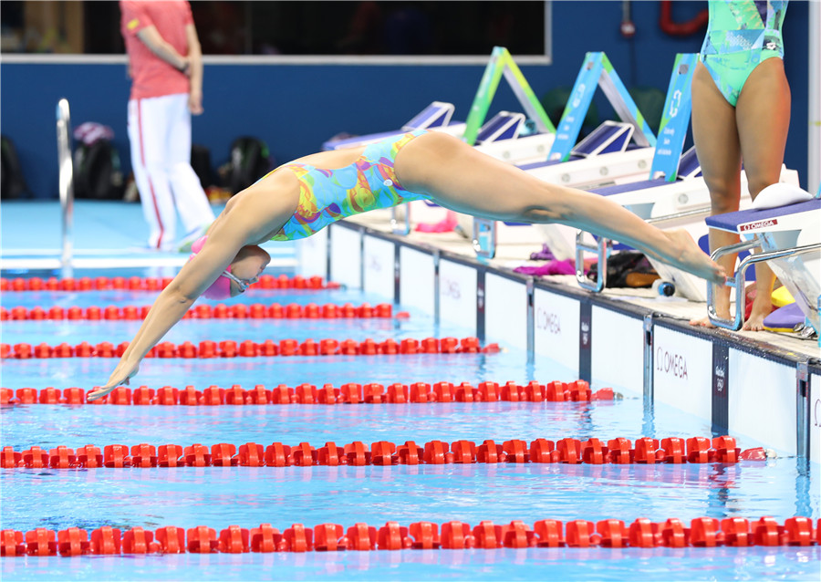 Chinese swimmers 'test the water' in Rio