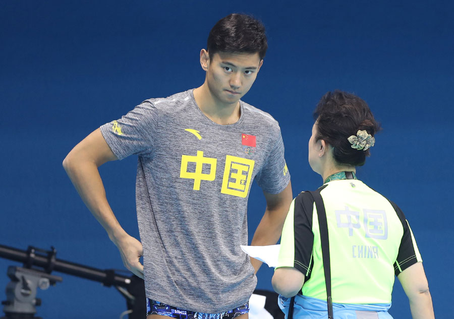 Chinese swimmers 'test the water' in Rio