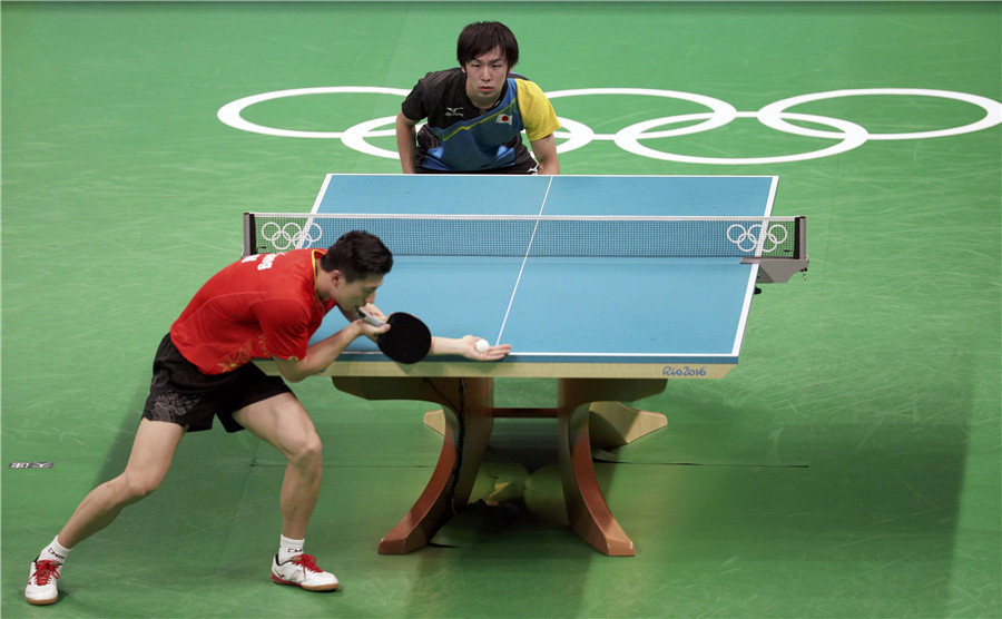 table tennis matches 2016