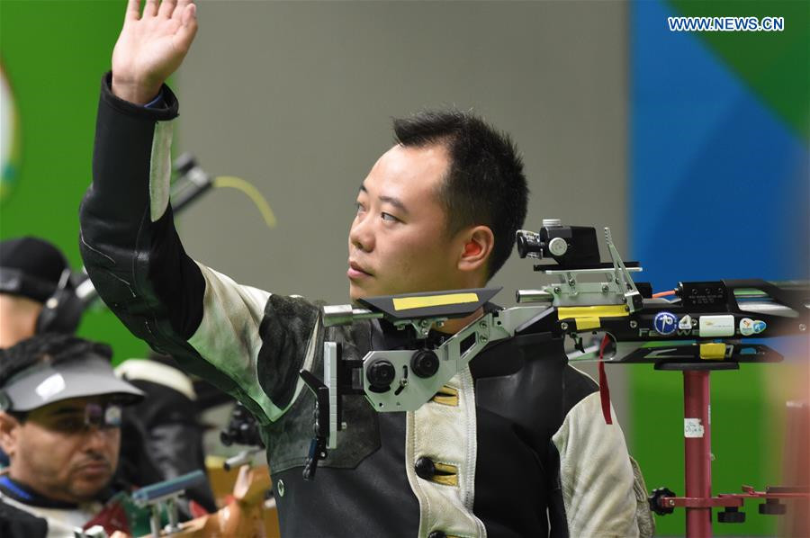 China's Dong defends Paralympic 10m air rifle title