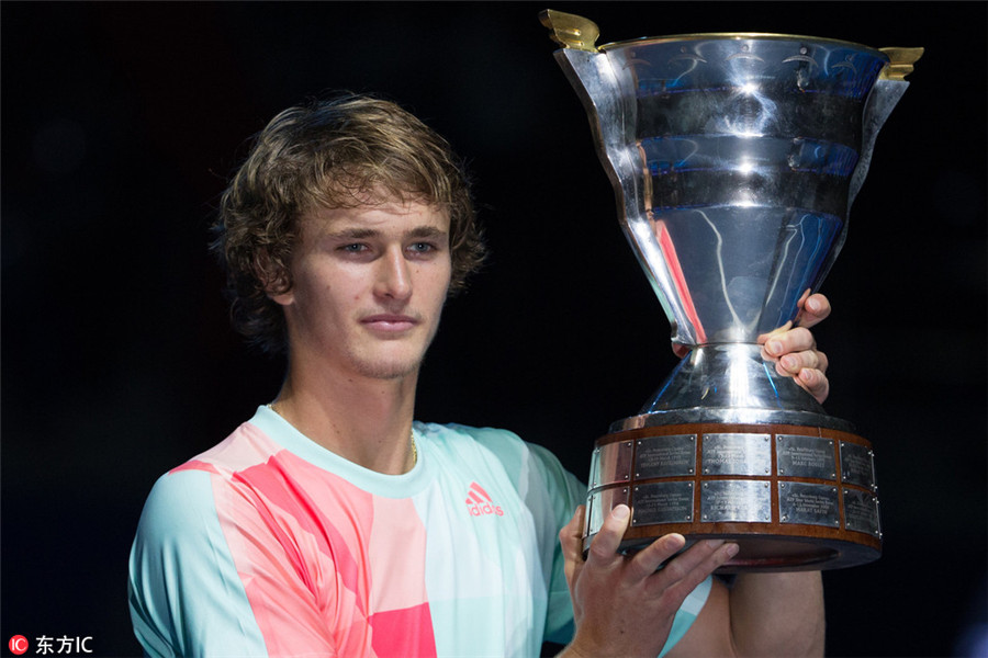 Zverev stuns Wawrinka to win ATP St Petersburg