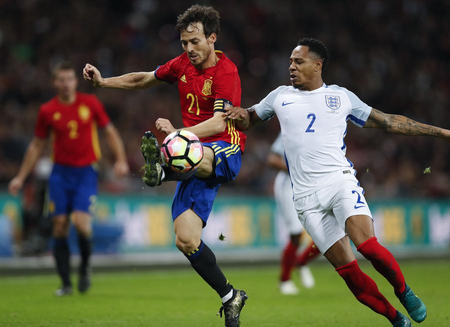 England ties with Spain during Intl Friendly Match