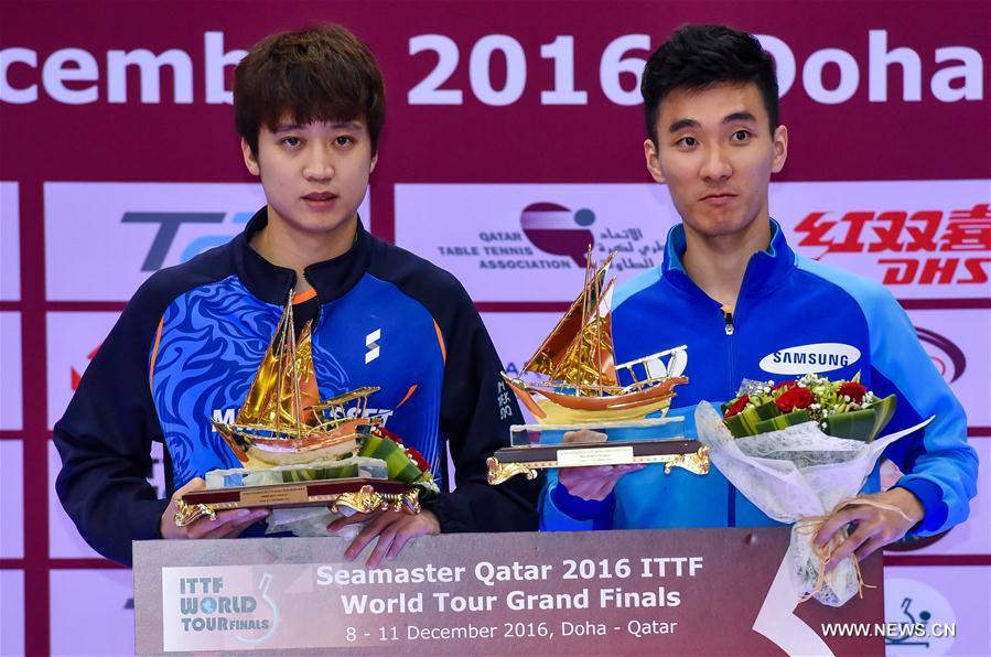 In pics: winners of Qatar 2016 ITTF World Tour Grand