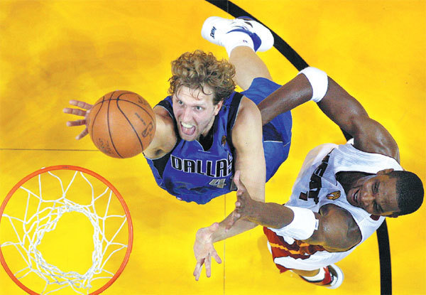 Nowitzki on the brink of joining exclusive bucket list