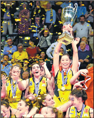 Zhu aces MVP at Champions League