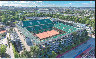 Roland Garros courts future with roof and renovations