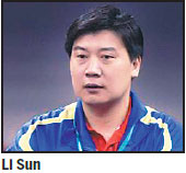 Li Sun takes reins after Kong's recall