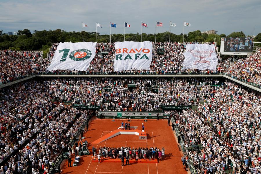 Perfect 10: Nadal routs Wawrinka for record 10th French Open