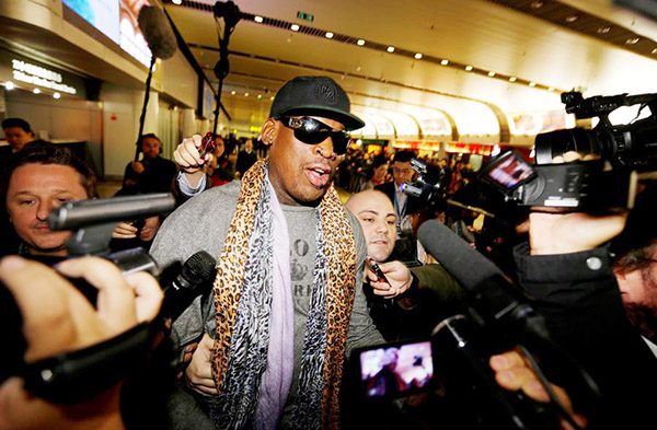 Ex-NBA player Rodman expected to arrive in North Korea Tuesday