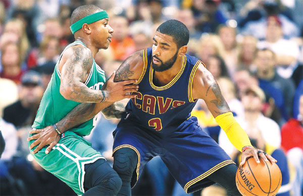 Cavs grant Kyrie's request by swapping him to Celtics