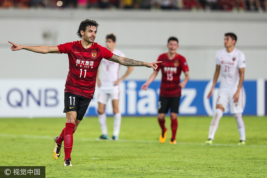 Shanghai beat Guangzhou on penalties for AFC Champions League semis