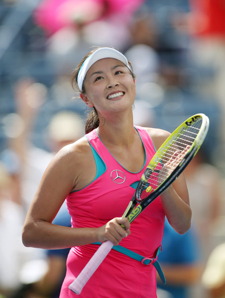 Peng advances to US Open semifinals