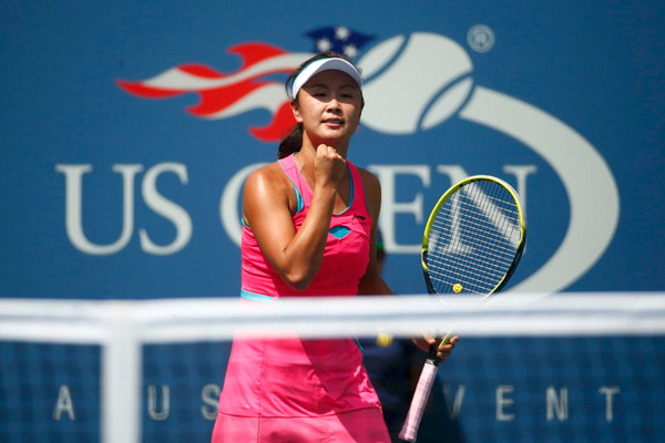 Peng advances to US Open semifinals