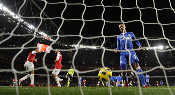 Arsenal beat Chelsea 3-1 in Premier League match