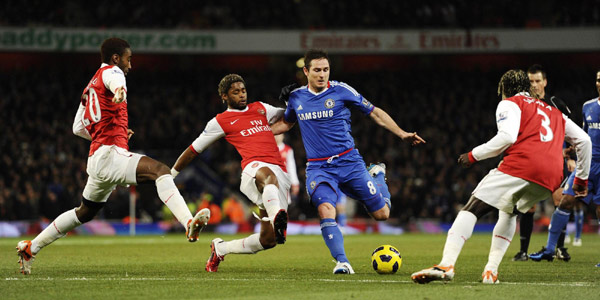 Arsenal beat Chelsea 3-1 in Premier League match