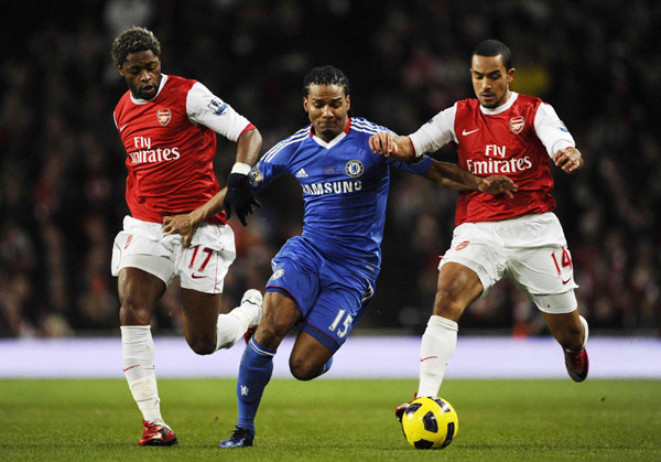 Arsenal beat Chelsea 3-1 in Premier League match