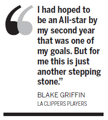 Griffin primed for first All-star experience