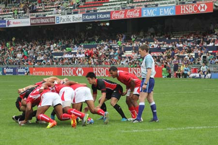 Chinese struggle on opening day at HK Rugby Sevens