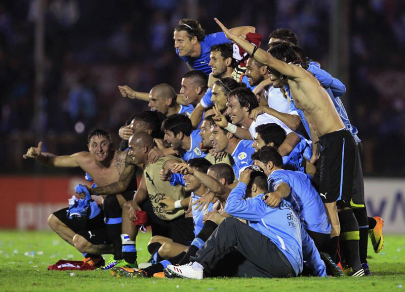 Uruguay wins final World Cup ticket