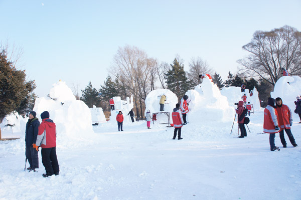 Best snow sculptures in Harbin