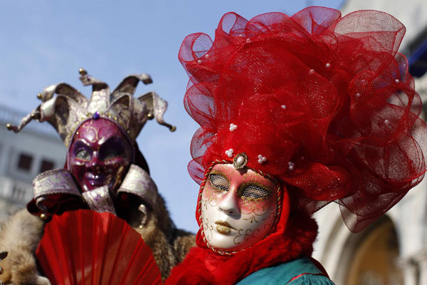 Masked in Venice