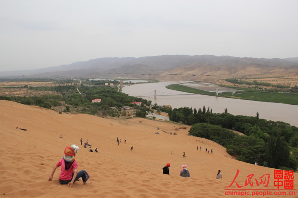 Sand resort in Ningxia - Shapotou