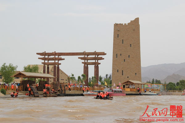 Sand resort in Ningxia - Shapotou