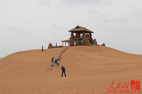 Sand resort in Ningxia - Shapotou