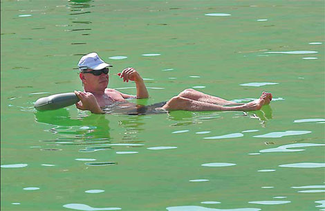 Living large at the Dead Sea