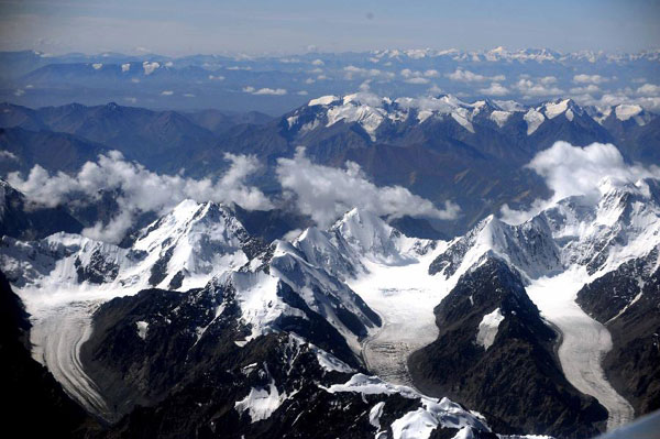 Great Tianshan Mountains in NW China