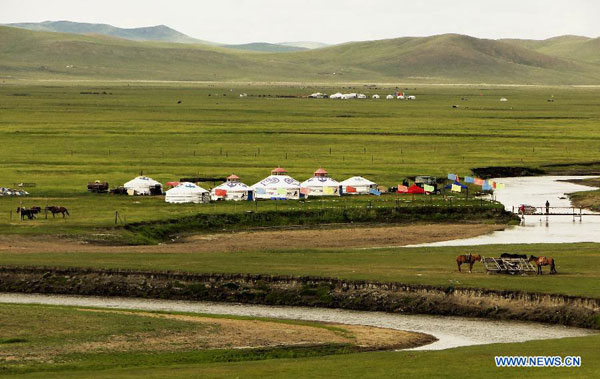 Picturesque scenery of Hulun Buir grassland