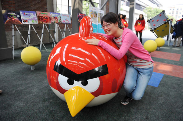 Angry birds land in Shanghai