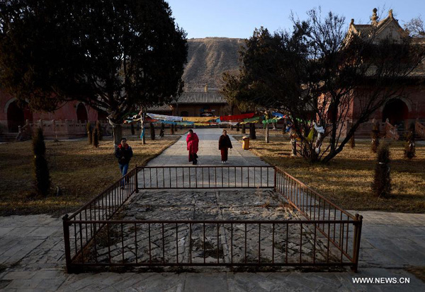 Qutan Temple in NW China