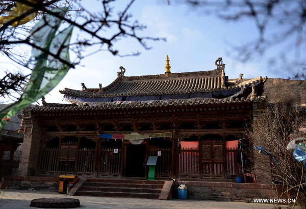 Qutan Temple in NW China