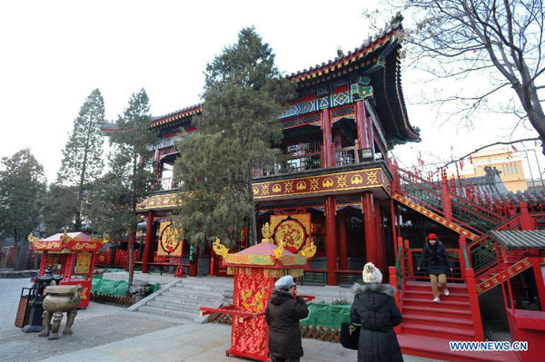 Tianhou Temple in N China's Tianjin completes repair work