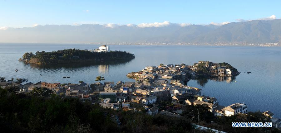 Beautiful scenery of Shuanglang County in Dali, SW China's Yunnan