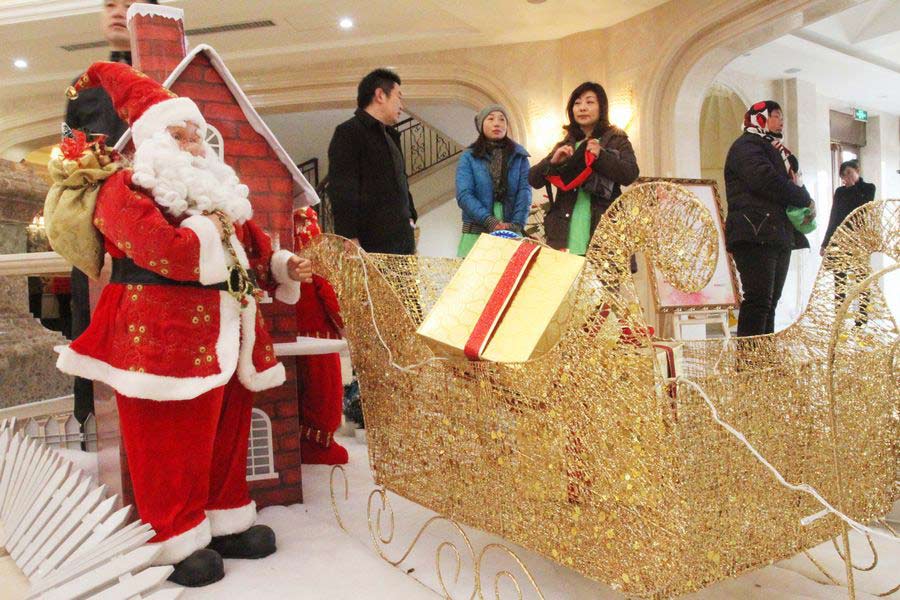 Photo special: China celebrating Christmas in its own way