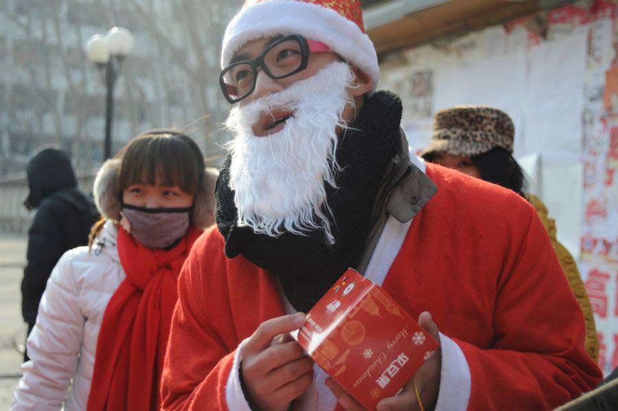 Photo special: China celebrating Christmas in its own way