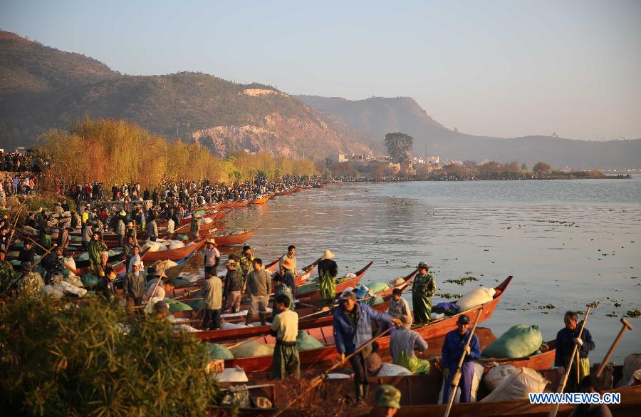 Annual fishing festival held in SW China