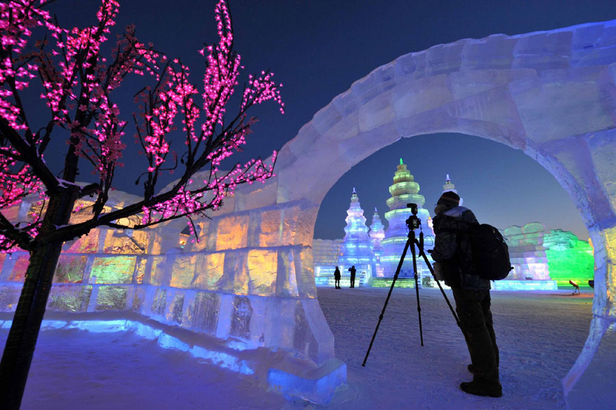 Harbin Int'l Ice and Snow Festival kicks off