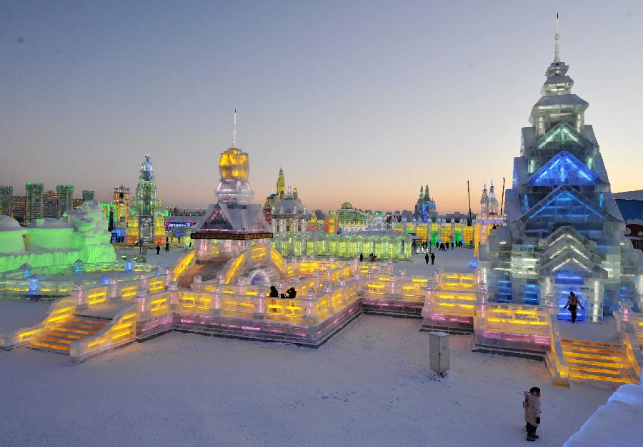 Stunning Photos from the 29th Harbin International Ice and Snow Festival in Harbin