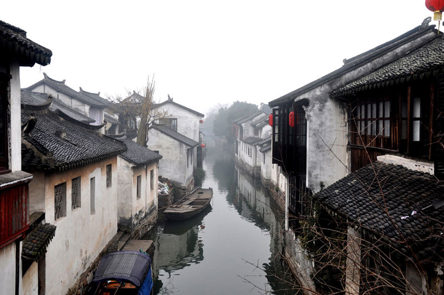 Trip to water town Zhouzhuang, China's Jiangsu