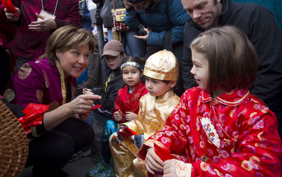 Chinese New Year parade in Vancouver