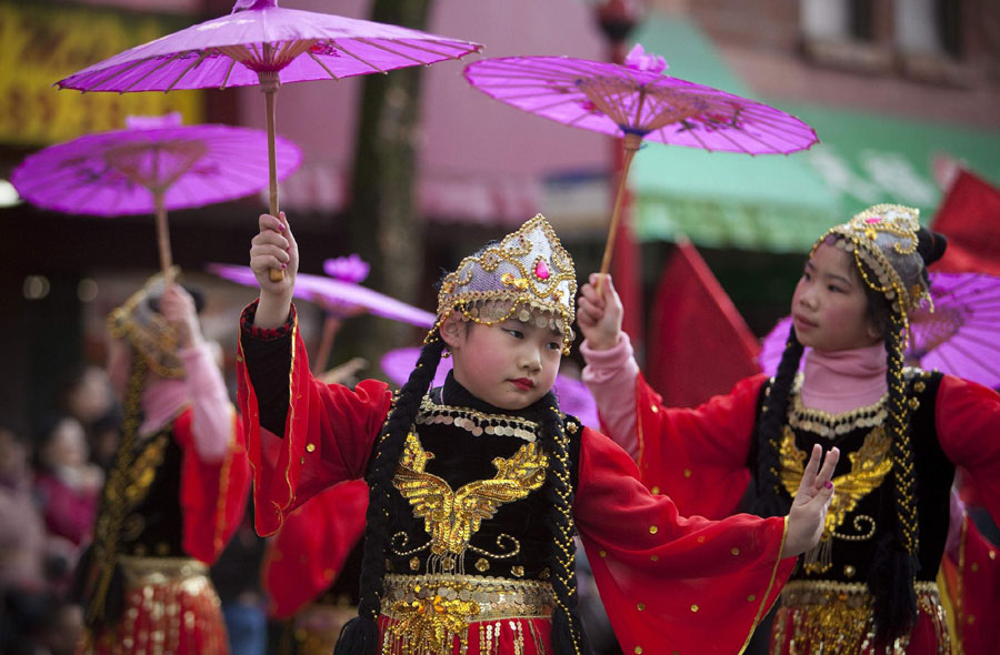 Chinese New Year parade in Vancouver