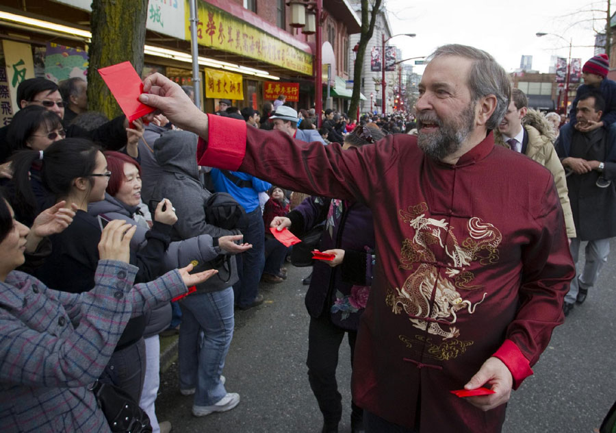 Chinese New Year parade in Vancouver