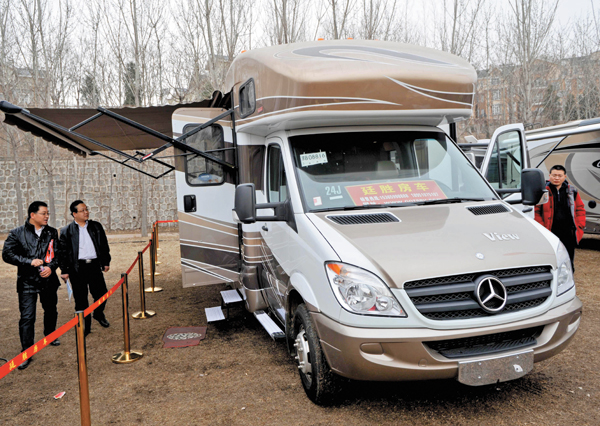 A camper's life traveling the open road