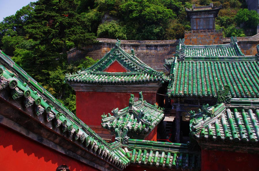 Ancient building complex in Wudang Mountain