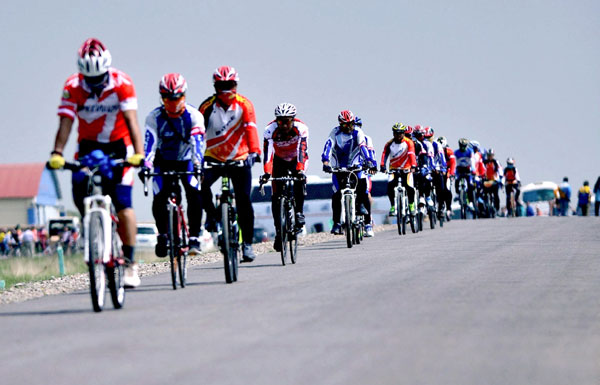 Tour brings cycle of success to Qinghai