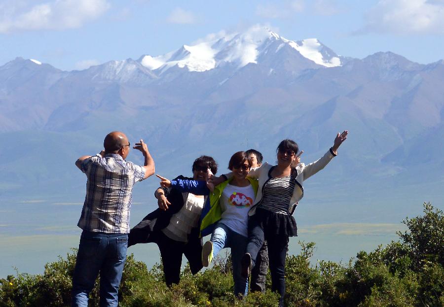 Scenery of Qilian Mountains