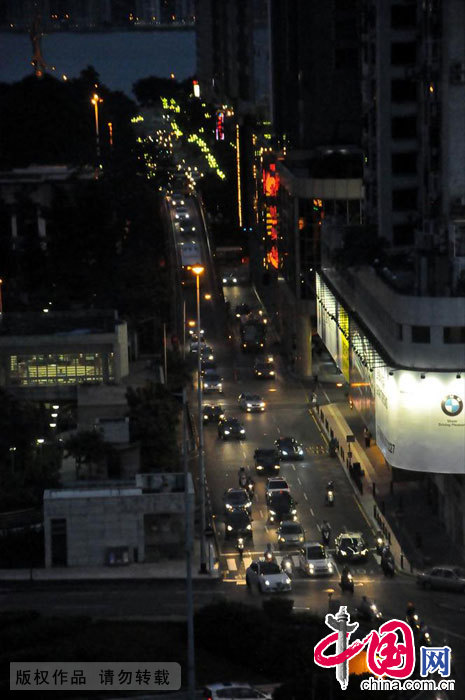 Night scene of Macao